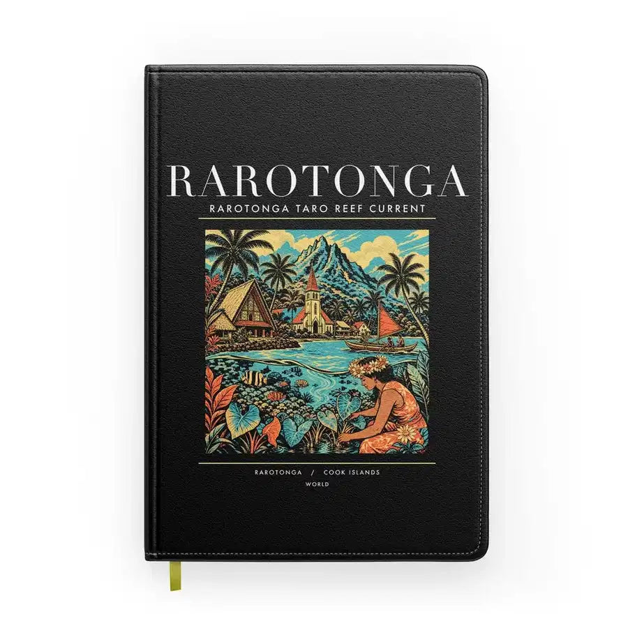 RAROTONGA - Poster - Notebook - Black