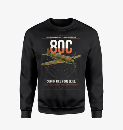 IAR 80C design on black sweatshirt