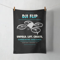 Thumbnail for DJI Flip design on black towel