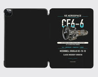 Thumbnail for CF6-6 design on black ipad tablet case