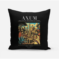 Thumbnail for AXUM - Poster - Pillow - Black