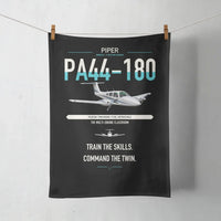 Thumbnail for Piper PA-44-180 Seminole design on black towel
