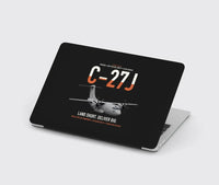 Thumbnail for C-27J Spartan design on black MacBook case