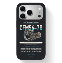 Thumbnail for CFM56-7B Case design on black iphone case