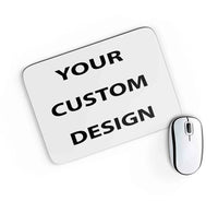 Thumbnail for Custom Logo/Design/Image aviation design on neoprene with anti-slip base mouse pad.