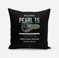Thumbnail for PEARL 15 design on black pillow