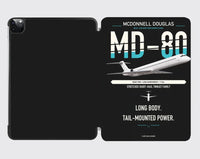 Thumbnail for McDonnell Douglas MD-80 design on black ipad tablet case