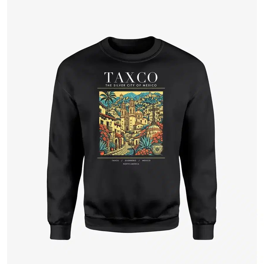 TAXCO - Poster - Sweatshirt - Black