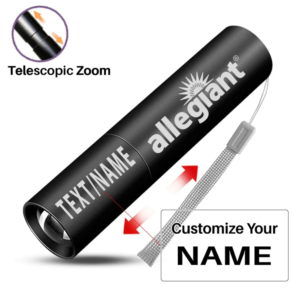 Customisable Allegiant Air Airlines Flashlight