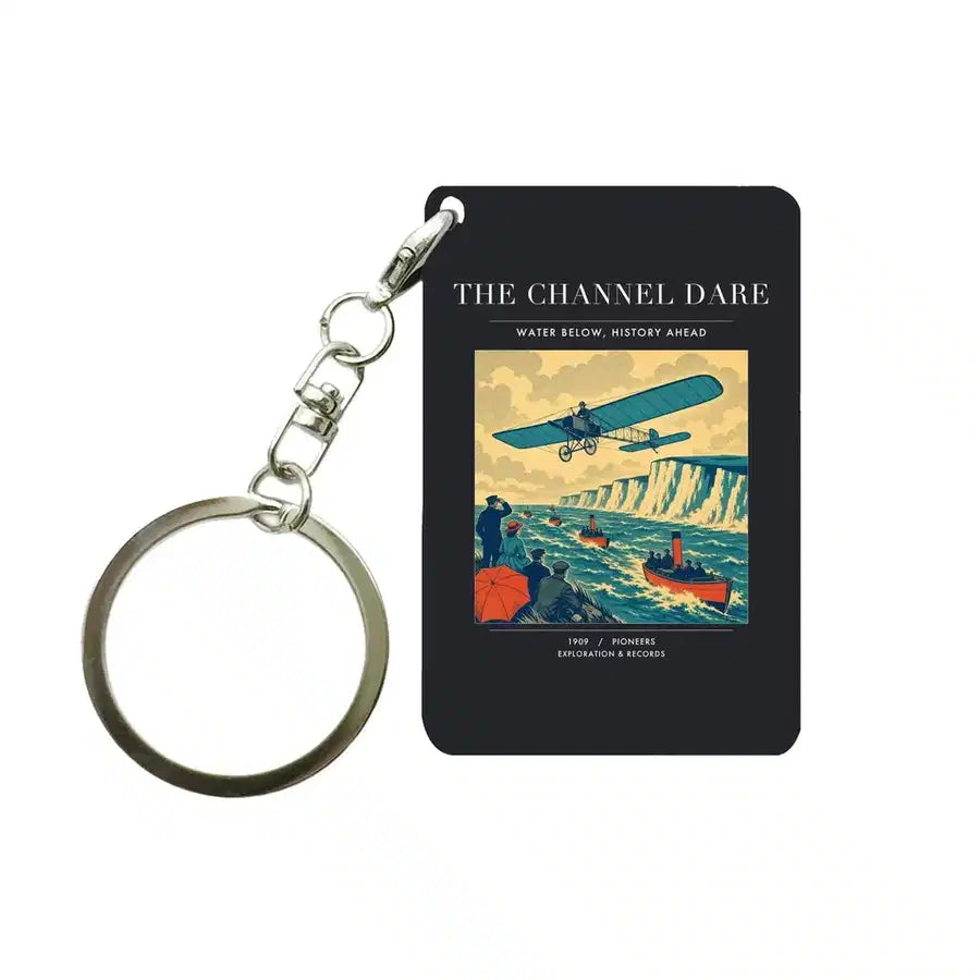 VINTAGE G4324 - The Channel Dare - Designed Key Chain design on black