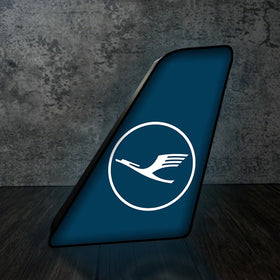 Lufthansa Led Aircraft Tail & 3D Lamp