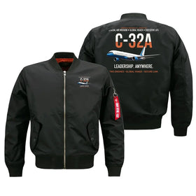 C-32A Air Force Two Global Reach Bomber Jacket