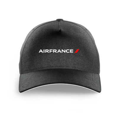 Air France Airlines logo printed on black cap