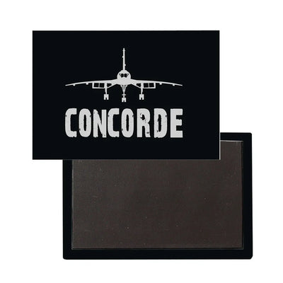 Concorde Plane aviation themed magnet, strong neodymium core.