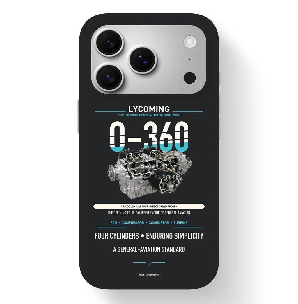 O-360 Case design on black iphone case