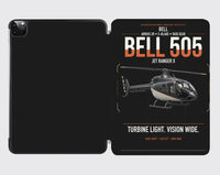 Thumbnail for Bell 505 Jet Ranger X design on black ipad tablet case