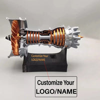 Thumbnail for Customisable Airplane Turbine Engine Model