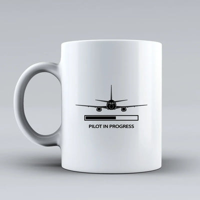 Customisable Pilot In Progress Mug - view 2