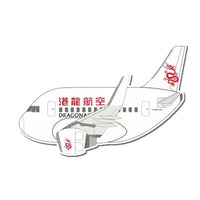 Thumbnail for Dragonair Airbus A320 Airplanes sticker, Wide 6cm (2.3inches)
