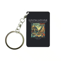 Thumbnail for LIVINGSTONE - Poster - Key Chain - Black