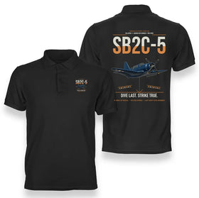SB2C-5 Helldiver Premium Polo T-Shirts