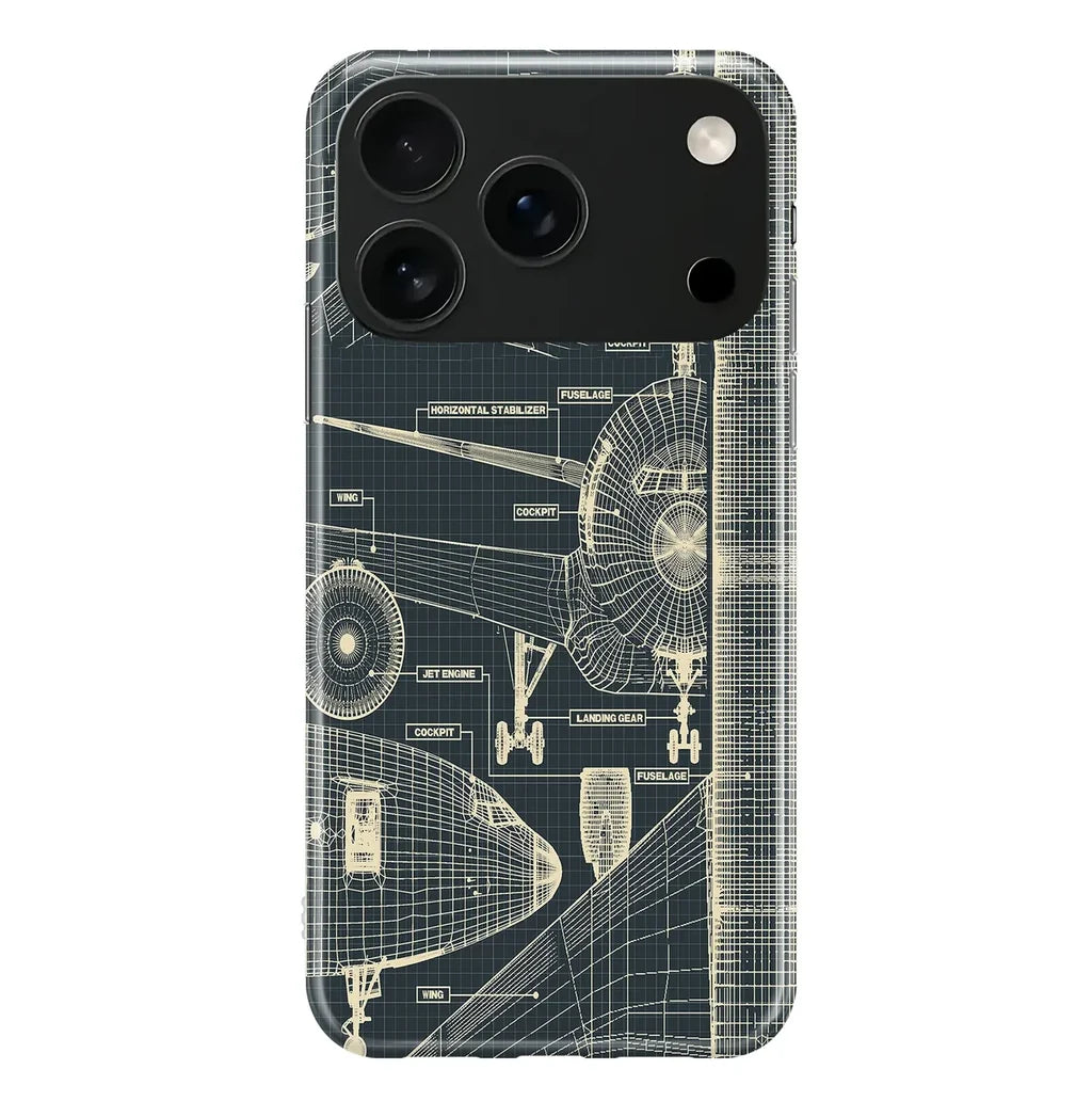 Airplanes Fuselage & Details iPhone Case