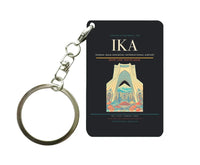 Thumbnail for Tehran Imam Khomeini International Airport IKA Key Chain design on black key chain