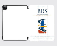 Thumbnail for Bristol Airport (BRS) design on white ipad tablet case
