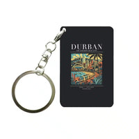 Thumbnail for DURBAN - Poster - Key Chain - Black