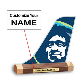 Alaska Airlines Tail Logo Desk Models