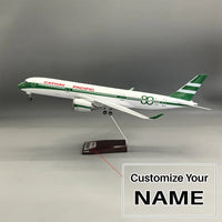 Thumbnail for Side view of Cathay Pacific Airbus A350 Airplane Model (1/142Scale - 47CM) aviation LED model airplane in diecast metal with.