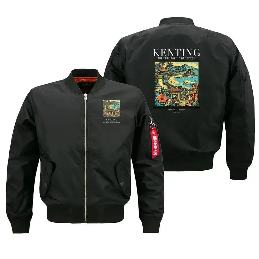 KENTING - Poster - Bomber Jacket - Black