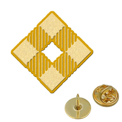 Volotea Airlines aviation hollow pin in polished alloy.