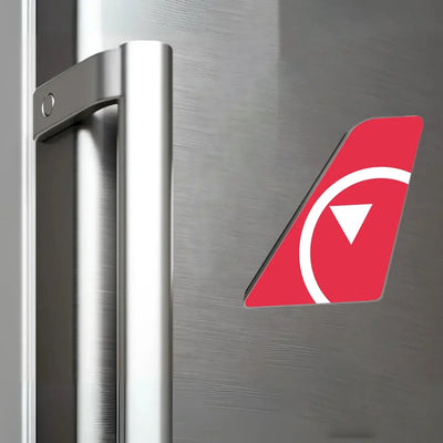 Northwest Airlines NEW aviation design tail magnet in 3D metal with magnetic back.