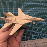 Thumbnail for F-14 Tomcat Fighter Jet (F-14) Airplane Assembly Model Puzzle Building Mini Plastic Random color aviation themed Lego-style model.
