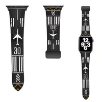 Thumbnail for Runway-RW30 leather apple watch band