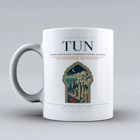 Thumbnail for International Airport TUN Mug design on white tunis carthage