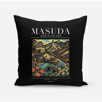 Thumbnail for MASUDA - Poster - Pillow - Black