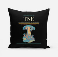 Thumbnail for Ivato International Airport (TNR) design on black pillow