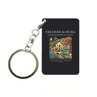 Thumbnail for FREDERICKSBURG - Poster - Key Chain - Black