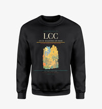 Thumbnail for Lecce Galatina Air Base (LCC) design on black sweatshirt