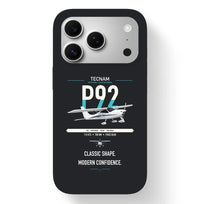 Thumbnail for Tecnam P92 Echo MkII design on black magsafe iphone case, for iPhone 17 Pro