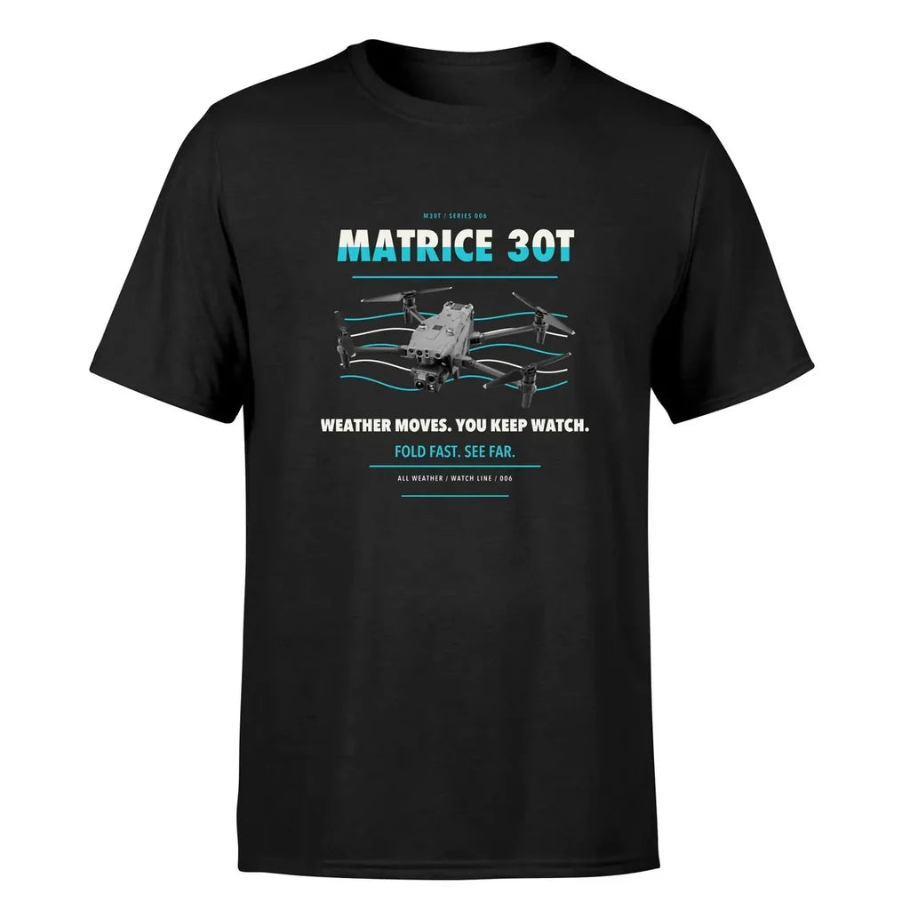 DJI Matrice 30T design on black single side