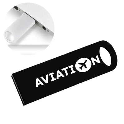 Aviation design on durable waterproof casing waterproof USB device.