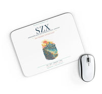 Thumbnail for Shenzhen Bao'an International Airport (SZX) design on white rectangle mouse pad