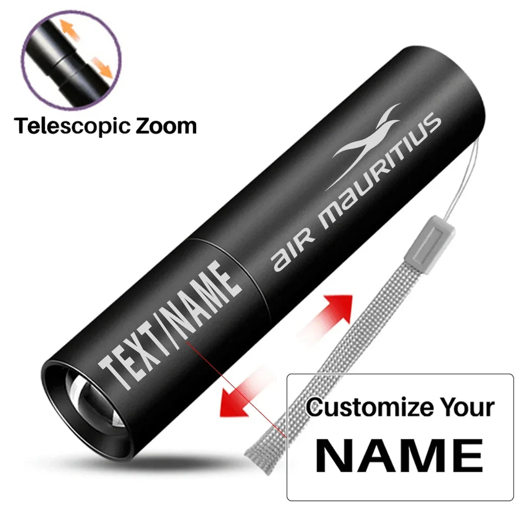 Customisable Air Mauritius Airlines Flashlight