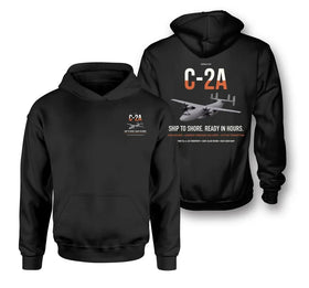 Double-Side Printing — C-2A Greyhound Double-Side Hoodie