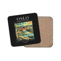 Thumbnail for OSLO - Poster - Coaster - Black
