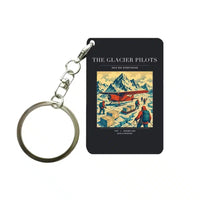 Thumbnail for VINTAGE G4028 - The Glacier Pilots - Designed Key Chain design on black