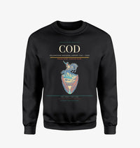 Thumbnail for Yellowstone Regional Airport (COD) design on black sweatshirt
